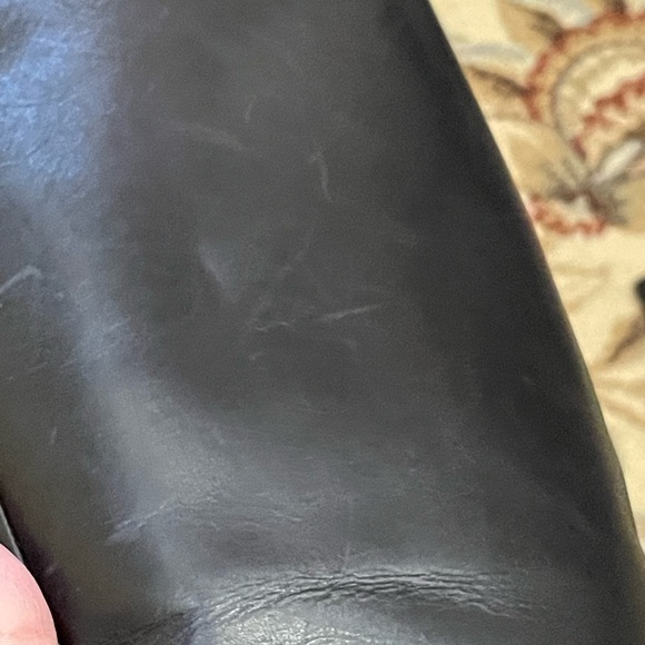 Manolo Blahnik leather Knee boots in black leather Size 35 - Picture 9 of 15